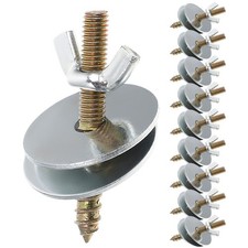 10 Pcs Parrot Breeding Cage Nut Screw Kit Screws for Metal Bird Perch Fixings