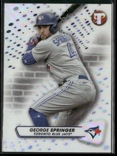 2023 Topps Pristine #188 George Springer Refractor, Toronto Blue Jays