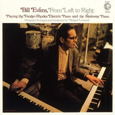 Bill Evans - From Left To Right LP 12'' White Colored Vinyl Record - NEW