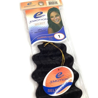 EMOTION SELECT Human Hair Plus Deep Bulk 16'' Wavy Hair Extensions