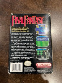 Final Fantasy Nintendo NES CIB Complete with Map - Free Shipping!!