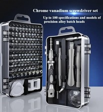 Precision Screwdriver Set 115-in-1 Professional Repair Kit Phone PC Electronics 