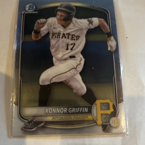 New ListingBowman 2024 Chrome Prospects Konnor Griffin Pittsburgh Pirates Card #BCP-86