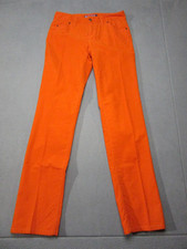 Vineyard Vines Pants Womens 4 Orange Corduroy Straight Leg 5 Pocket Stretch