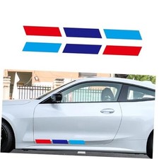Sport Color Stripe Decal Sticker Compatible with BMW Exterior or Interior
