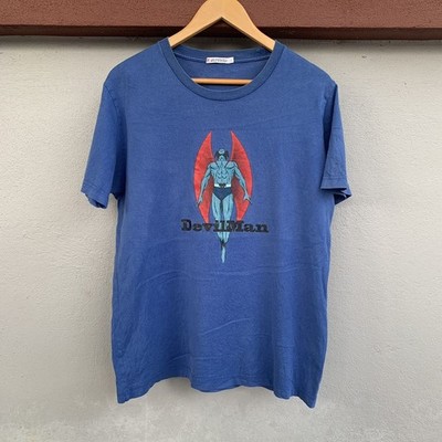 Devilman Manga series blue short sleeve tshirt QT8475