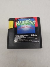 Haunting Starring Polterguy Sega Genesis 1993 Game Only #M8