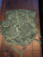 USGI Medium Field Pack Combat LC-1 OD Green Military Rucksack Alice Pack