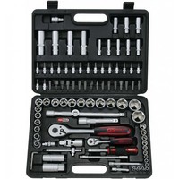 "Ks Tools 1/4\"+1/2\" SteckschlüSsel-Satz 94-Tlg Werkzeugset Grau"