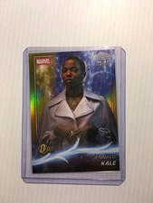 2025 Topps Chrome Marvel Studios #166 Jennifer Kale  Gold Refractor #'d 13/50