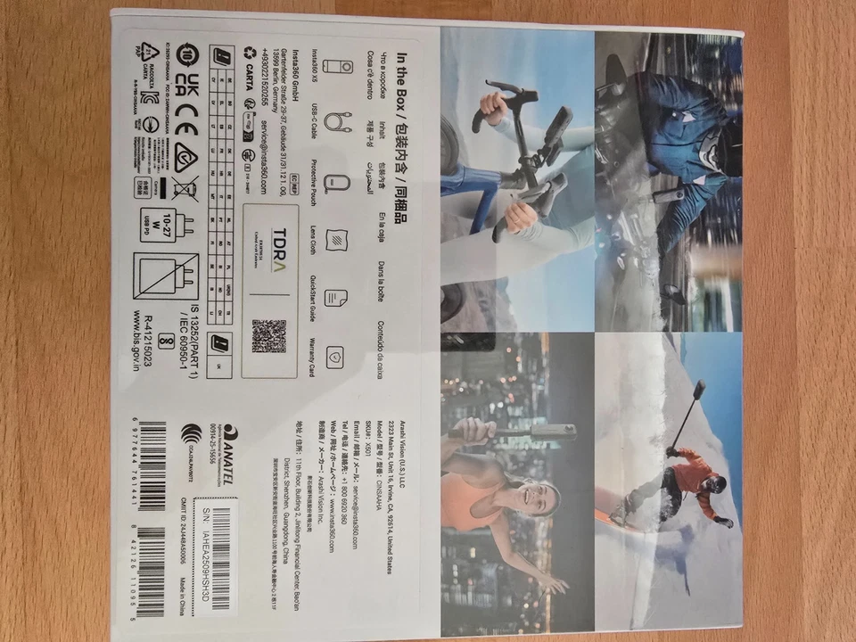 Insta360 X5 8K 360° Action Camera Standard Bundle Black - BRAND NEW - SEE VIDEO - Image 3 of 4