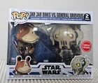 Funko Pop! Vinyl Star Wars Jar Jar Binks vs General Grievous 2-Pack Exclusive