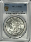 1900 MORGAN DOLLAR PCGS MS 66