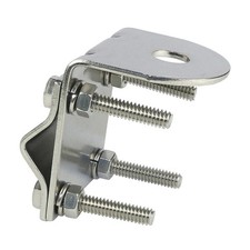 Single-Groove Stainless Steel CB Antenna Mirror Mount