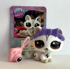 KITTEN CAT G7 250 W/ Accessories - Authentic Littlest Pet Shop - Hasbro LPS
