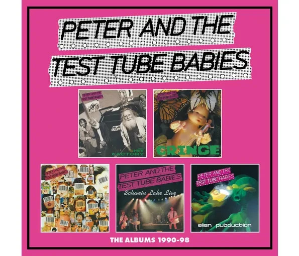 Peter & The Test Tube Babies: The Albums 1990-98, 5CD Box Set