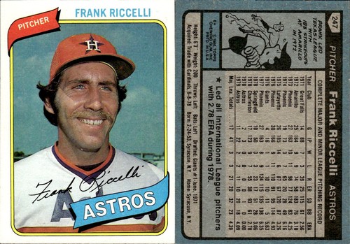 1980 Topps Baseball Complete Your Set #201-300 You Pick! - Picture 67 of 134