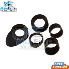 2PC Binocular Rubber Eye Cup Eye Guard Eye Shield Microscope Telescope