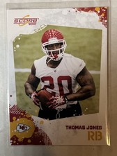 2010 Score #140 Thomas Jones Kansas City Chiefs Football Card