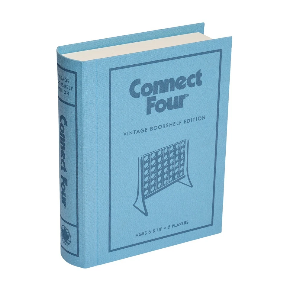 Connect 4 Game Hasbro Vintage Bookshelf Collectors Edition Board Game - Image 2 of 4