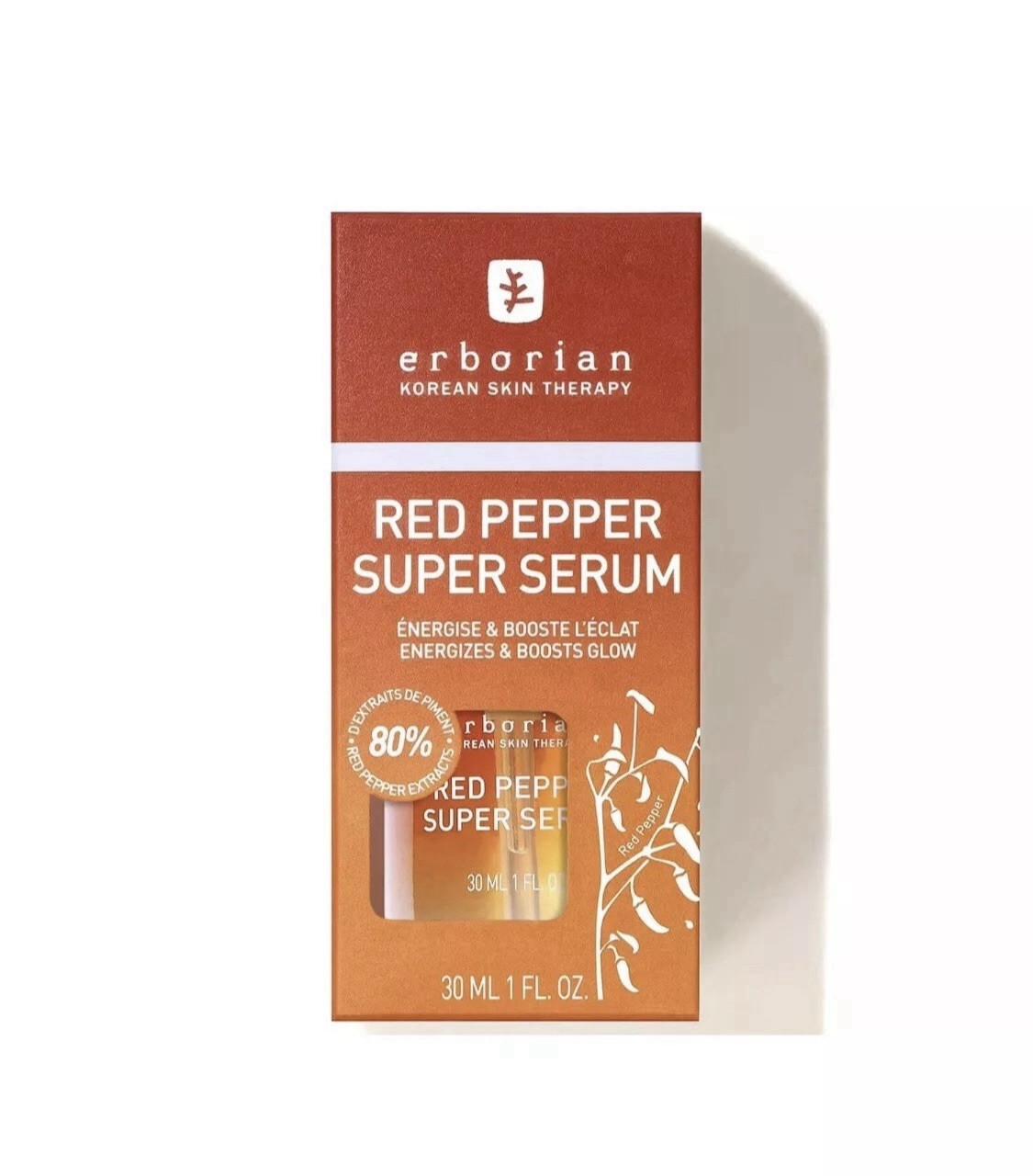 Erborian Red Pepper Super Serum 30ml - NEW