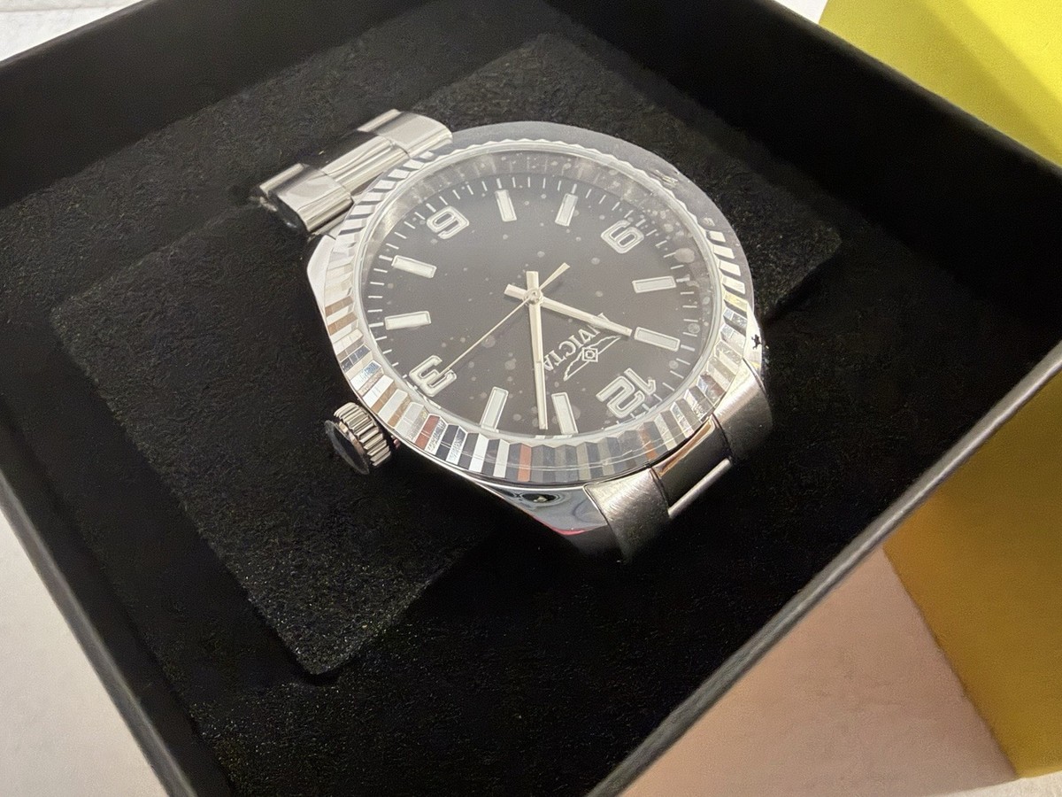 Invicta 10 Silver Watch with Black Strap Invicta 6310 Waterproof Wrist Watch 843836063104| eBay main image 3
