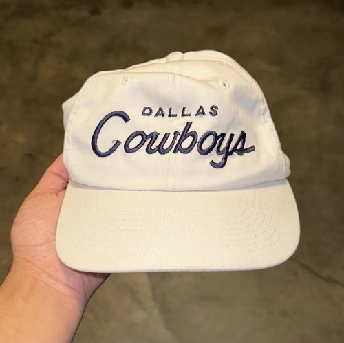 Vintage Dallas Cowboys Sports Specialties Script Snap Back Hat