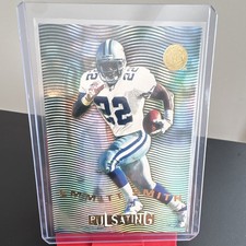 Fleer Ultra 1996 Emmitt Smith Pulsating Insert Dallas Cowboys Card 8-of-10