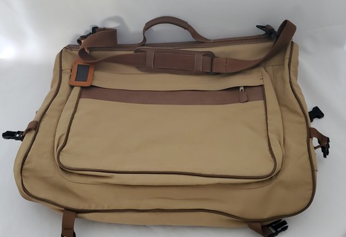 Vintage Ford Eddie Bauer Edition Garment Bag Luggage Canvas Great Condition