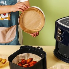 50pcs Air Fryer Paper Special Paper Food Household Baking BBQ Oil-absorbin