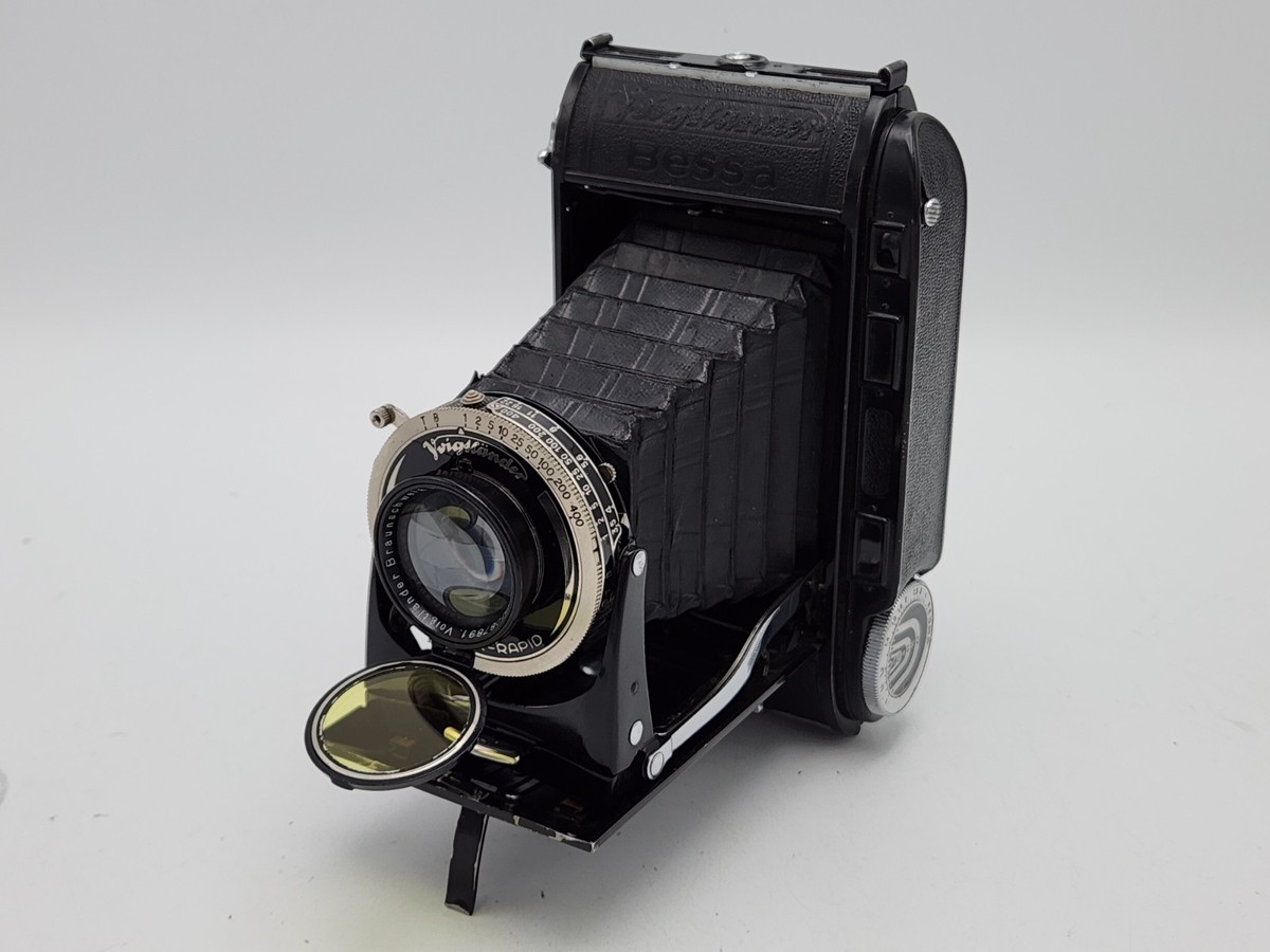 Voigtlander Bessa Rangefinder 6x9 Folding Camera w/ Helomar 105mm