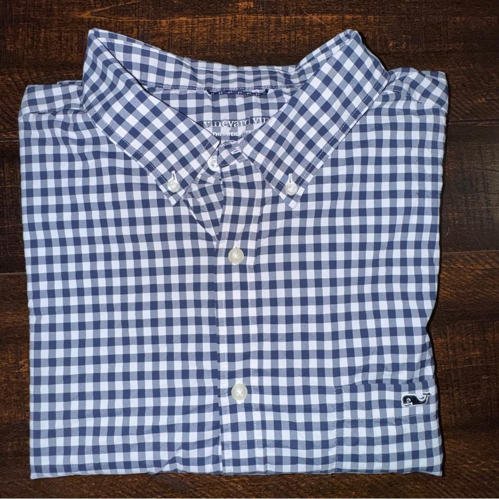 Vineyard Vines Featherweight Gingham Performance … - image 1