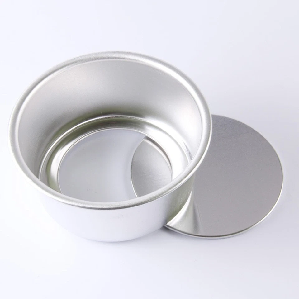  4 Pcs Stampi Per Dolci Teglia Da Forno Torte Tortiere in Alluminio - Immagine 2 di 4