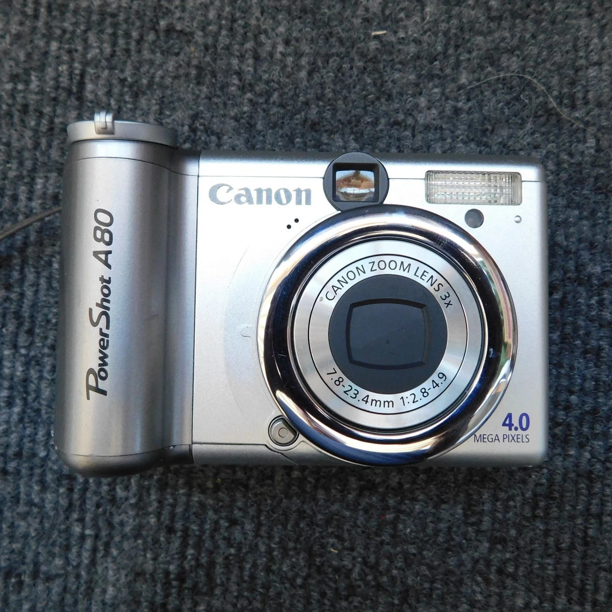 Canon PowerShot A80 1-4.9x Digital Zoom Digital Cameras for sale
