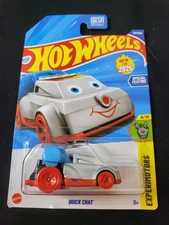 2025 Hot Wheels #216 Expermotors 9/10 QUICK CHAT Toy Phone NEW MODEL Silver Blue
