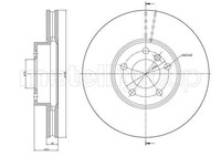 2X Metelli Bremsscheibe 23-1300C FüR Bmw
