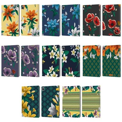 OFFICIAL FRIDA KAHLO FLOWERS LEATHER BOOK CASE FOR APPLE iPAD