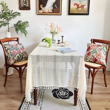 Tovaglia di design in lino per tavolini da caffè con per protezione dalla polvere