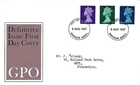 08/08/1967 GB FDC - Machin Definitive 1967  - First Day Cover