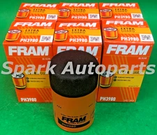 Case of 6 Engine Oil Filter Extra Guard FRAM PH3980 For CHEVROLET Blazer, GMC
