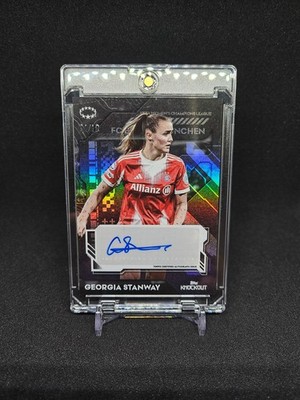 Georgia Stanway Auto Black /10 2025-26 Topps Knockout Womens UCL
