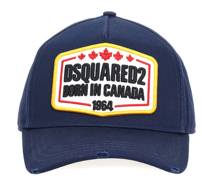 Dsquared2 Baseballcap Born in Canada Icon Retro Basecap Cap Mütze Basebalkappe
