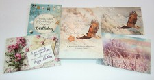 BOX 8 Christian BIRTHDAY Greeting Cards, Inspirational Verse  Bible Scripture