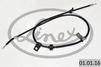 Linex 01.01.16 Cable, Parking Brake For Alfa Romeo