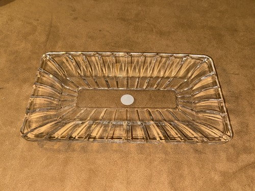 Crystal Clear Crystal Tray: ‘Alexandria’ - 11”x5” - 第 1/7 張圖片