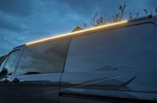 VW T6 Awning Rail Kit with 12v LED Light, Campervan, Ford Transit Custom Trafic