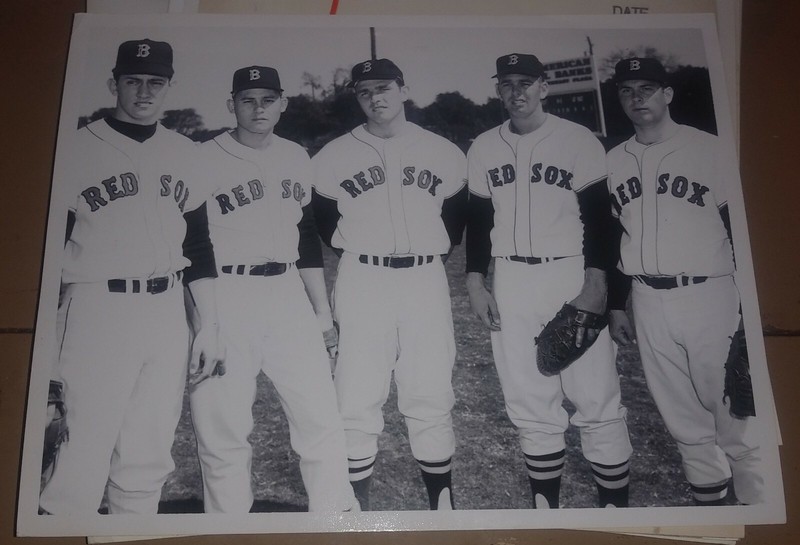Jose Santiago PUERTO RICAN Boston Red Sox 1966 Darrell Brandon Bill Rohr PHOTO