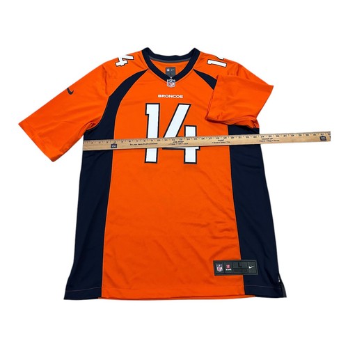 Nike NFL Denver Broncos Jersey Men Large #14 Latimer On Field Orange Authentic - Picture 5 of 12