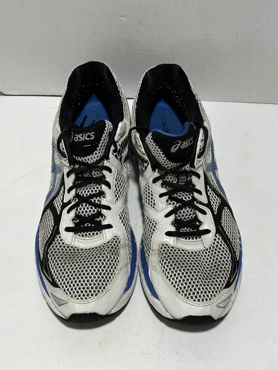 Asics GT 2000 Men s White Blue Athletic Running Walking T500N Shoes Size 12