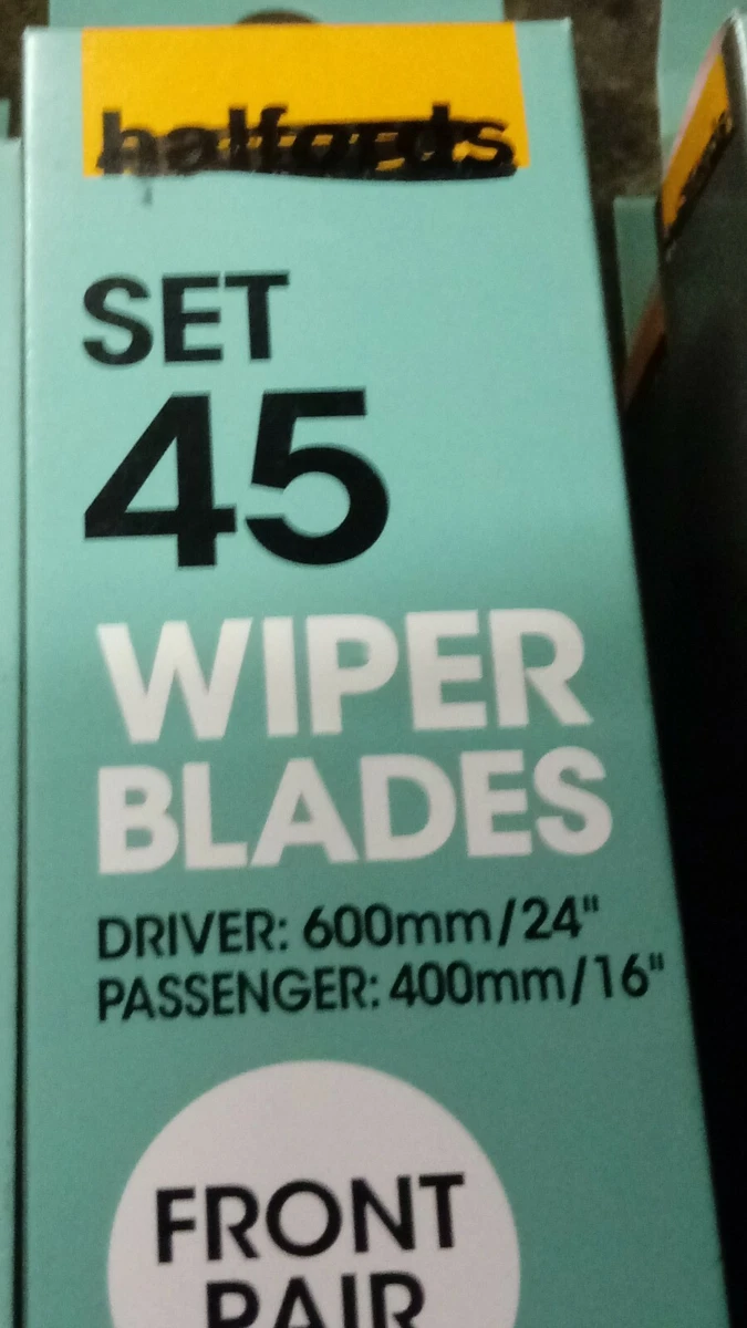 Halfords wiper blades for my car deals